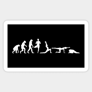 Yoga Evolution Sticker